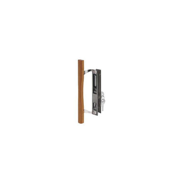 Slide-Co 141638 Flush Mount Universal Sliding Glass Door Handle, Black